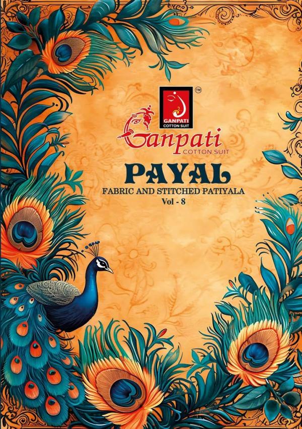 Ganpati Payal Vol-8 – Dress Material